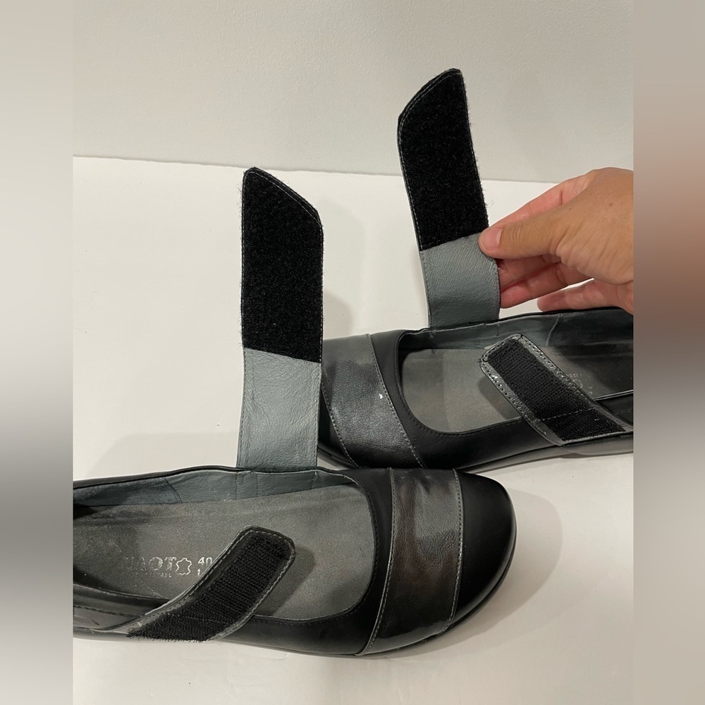 Naot Women’s Size 40 Comfortable Mary Jane Velcro Strap Shoes Made in Israel - Picture 9 of 12
